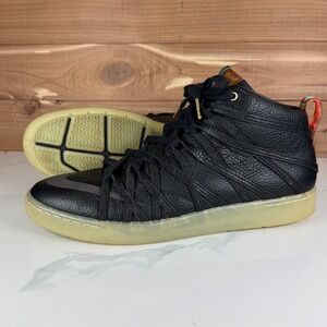 Nike KD VII 7 Lifestyle Black Tumbled Leather Glow In The Dark 653871001 Mens 12